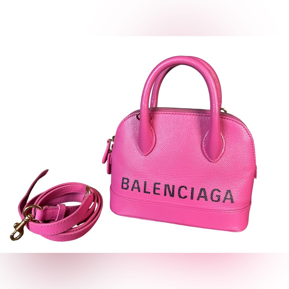 Balenciaga Vibrant Pink Mini Bag Crossbody
